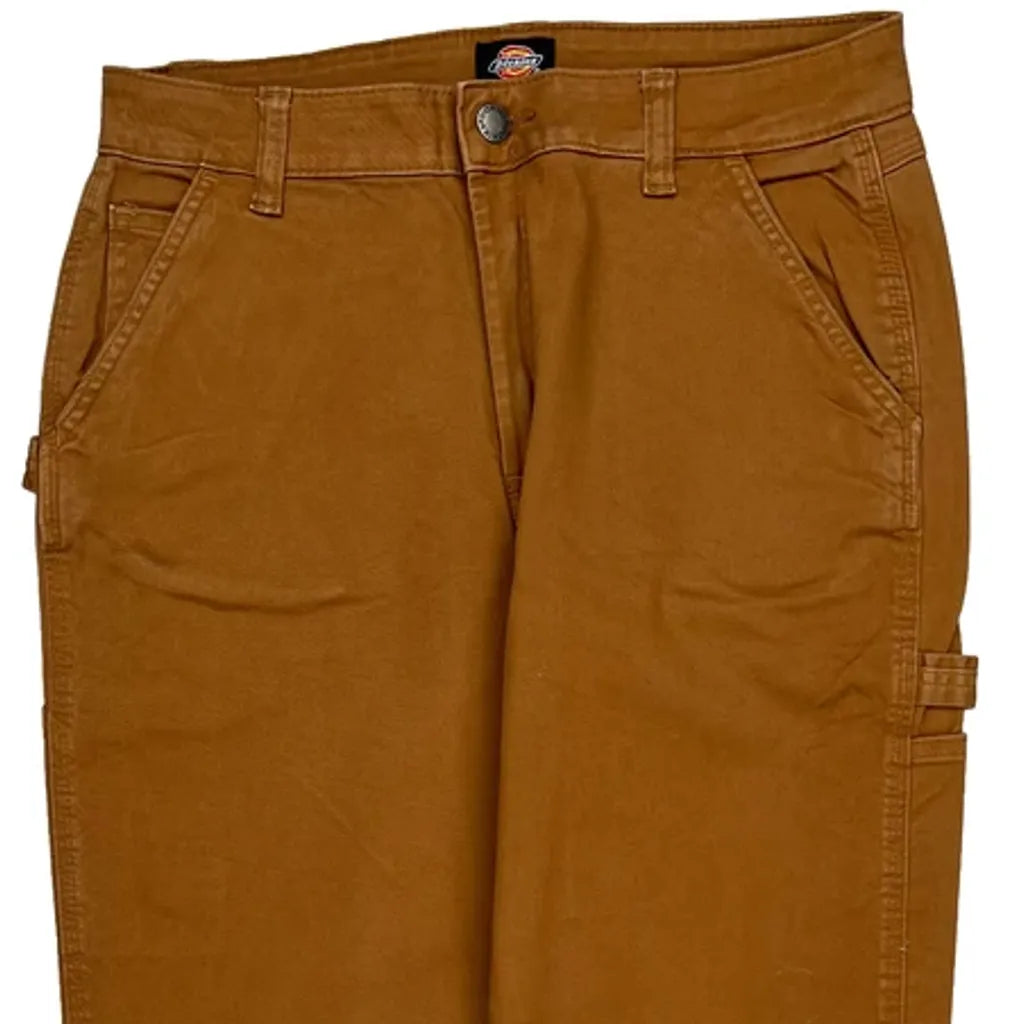 Dickies Carpenter Pants - 32W 31L Brown Cotton