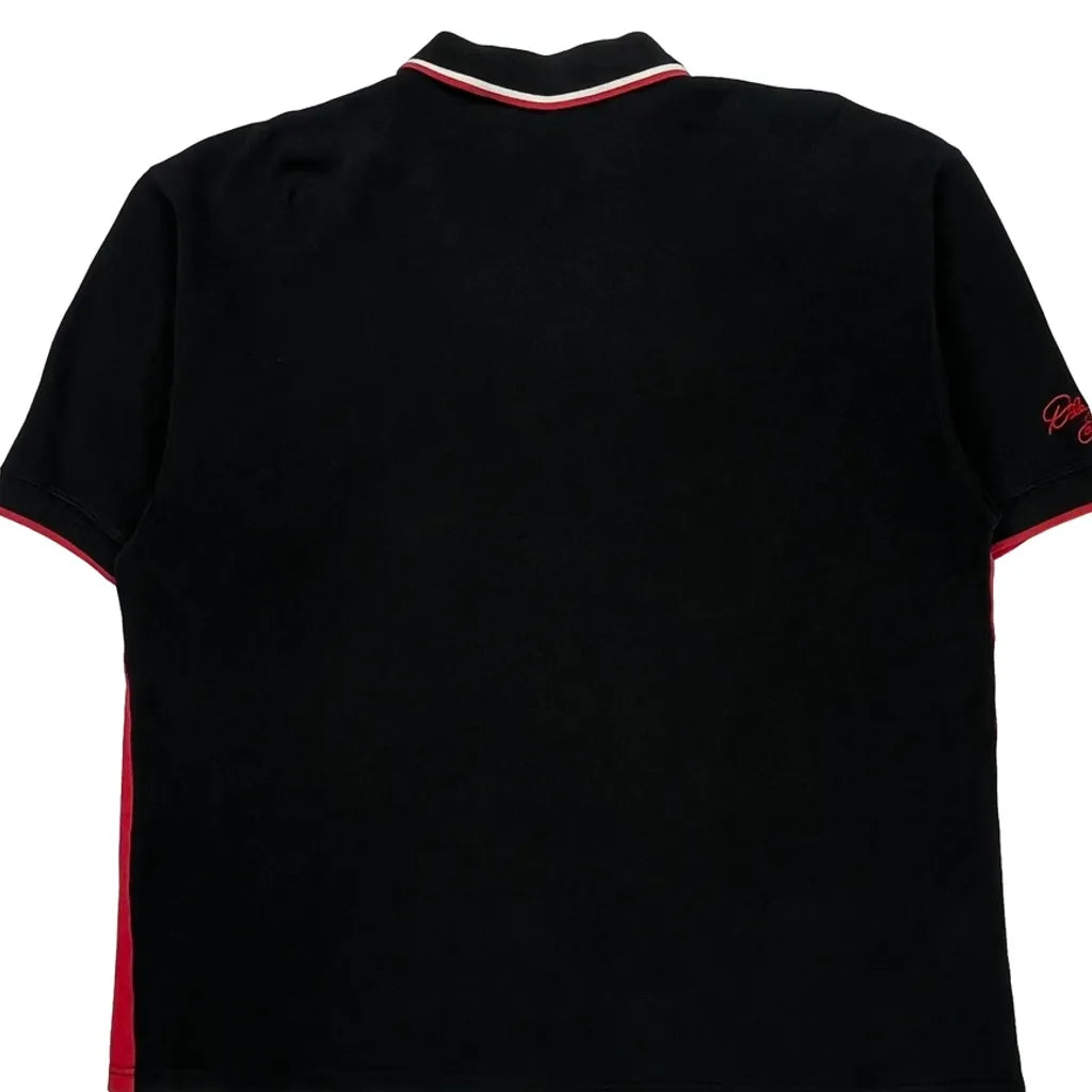 3 Time Champion Winners Circle Polo Shirt - Large Black Cotton