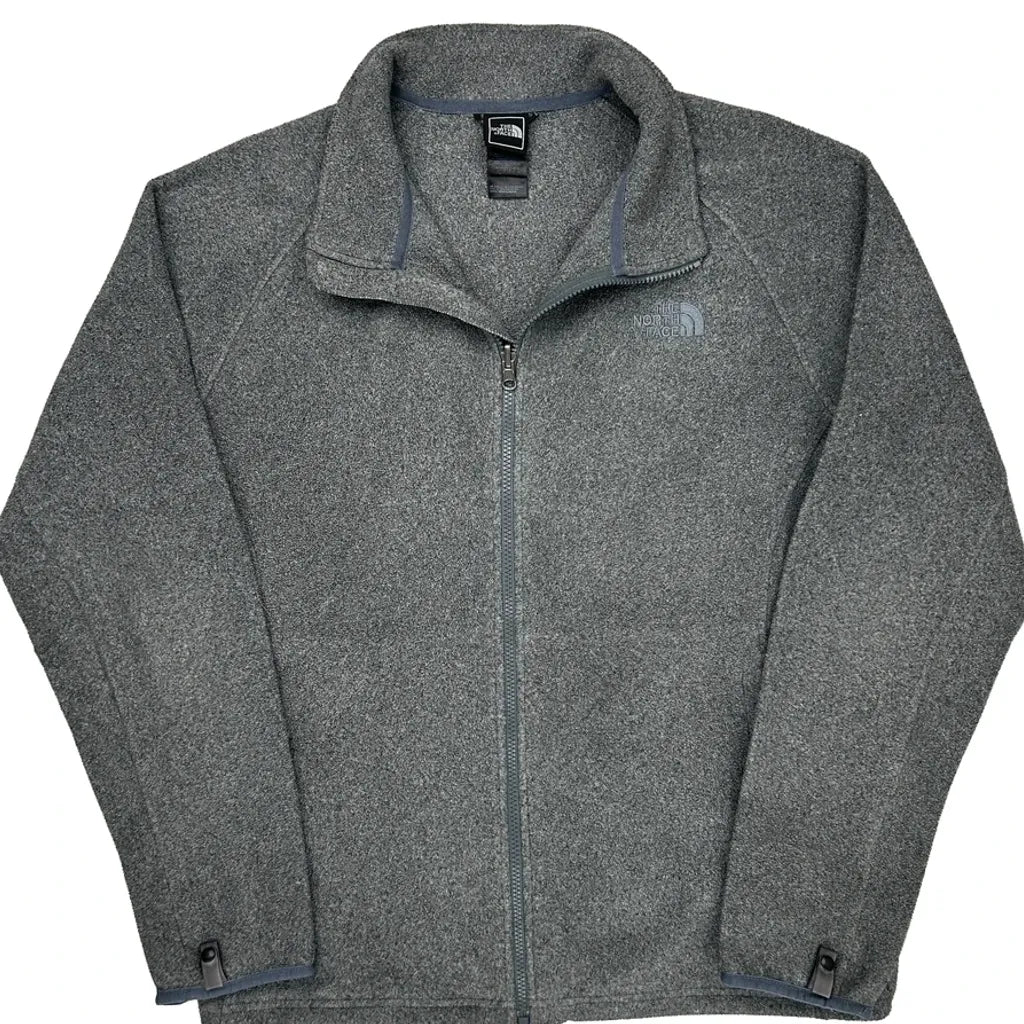 The North Face Fleece Jacket - Large Gray Polyester