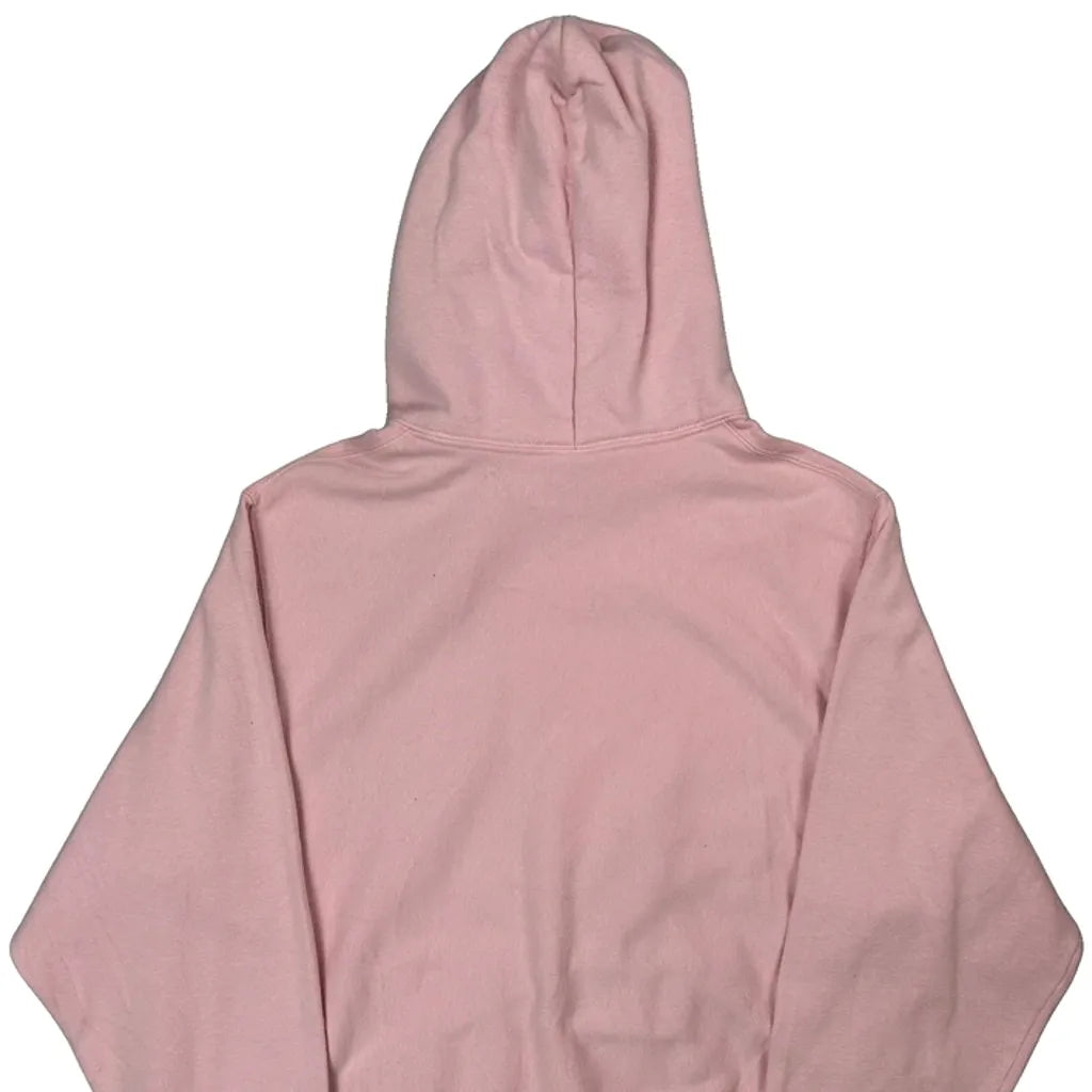Reverse Weave Champion Hoodie - Medium Pink Cotton Blend