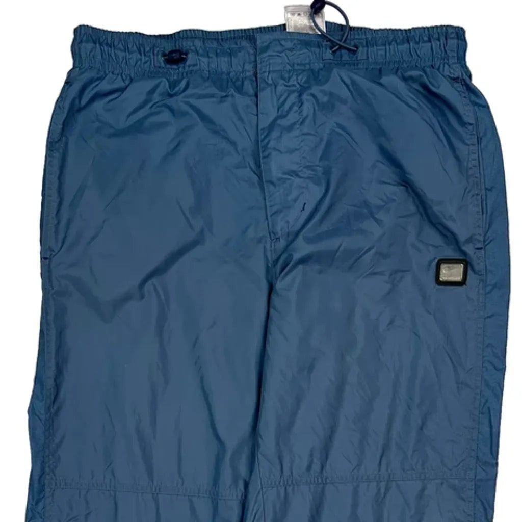 Nike Track Pants - Medium Blue Nylon