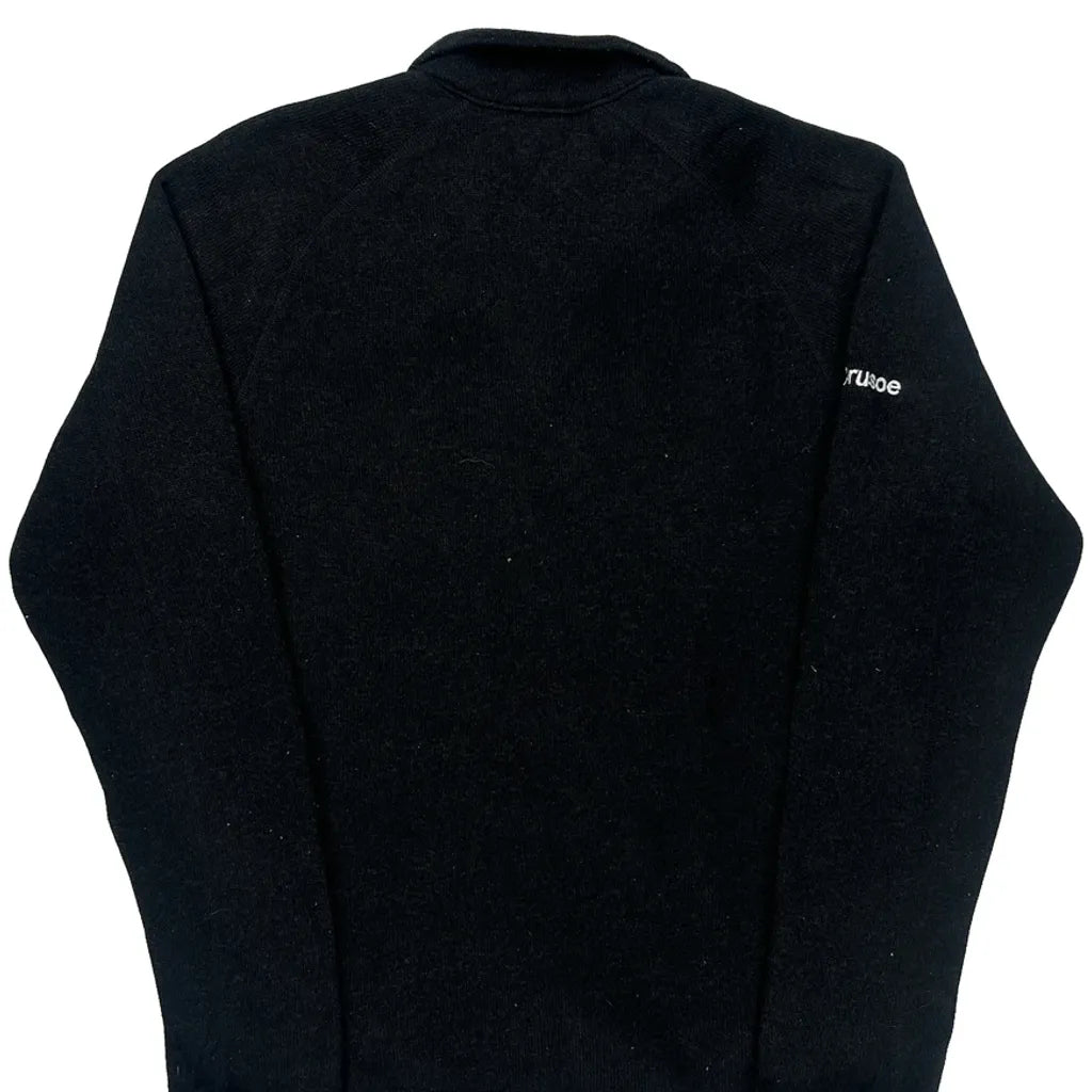 Patagonia Fleece Jacket - XS Black Polyester