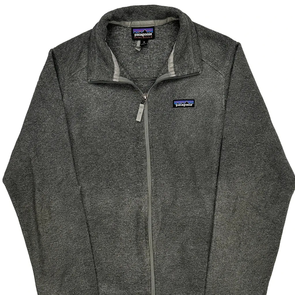 Patagonia Fleece Jacket - Medium Gray Polyester