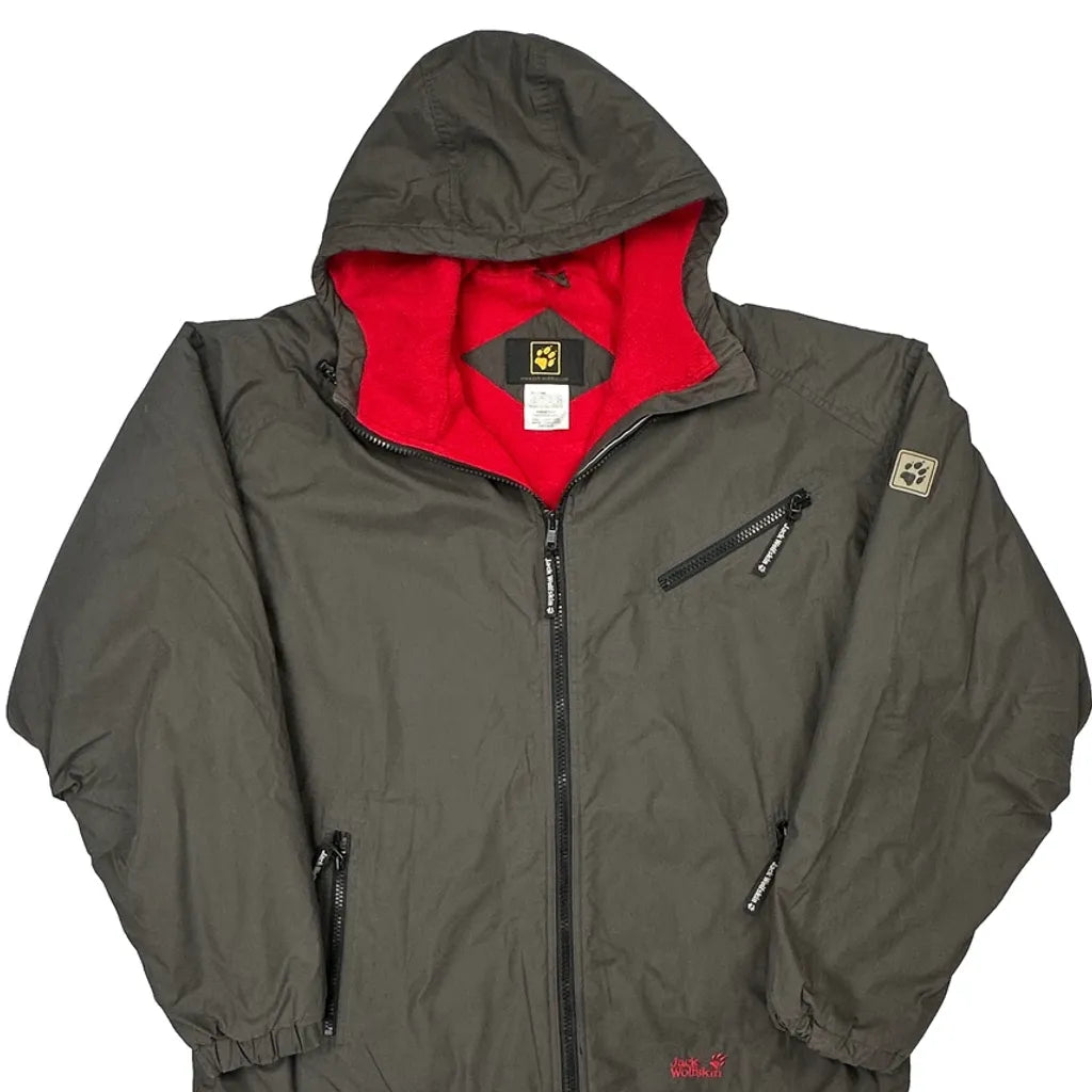 Jack Wolfskin Jacket - 2XL Gray Polyester