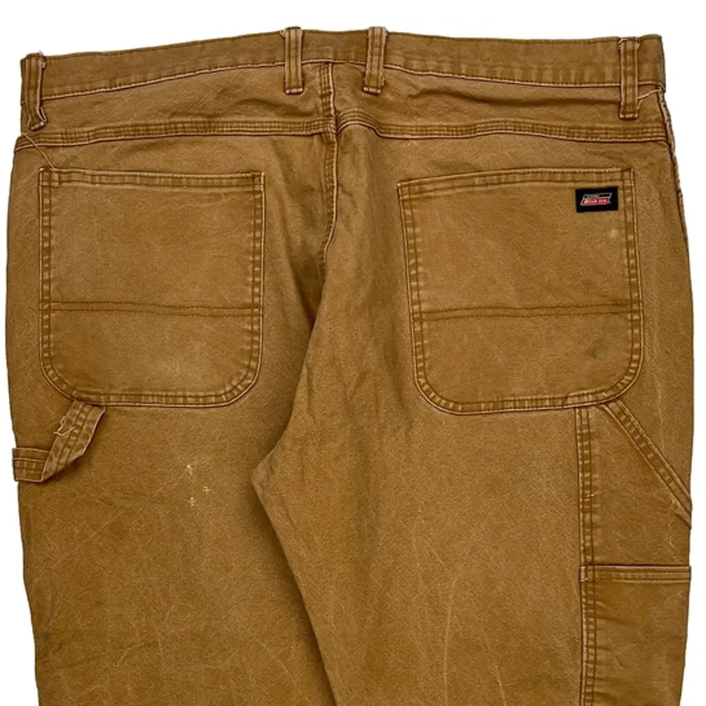 Dickies Carpenter Pants - 40W 26L Brown Cotton