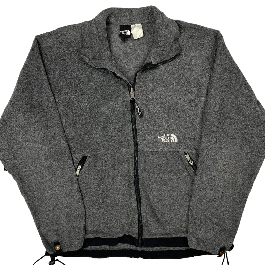 The North Face Fleece Jacket - Medium Gray Polyester