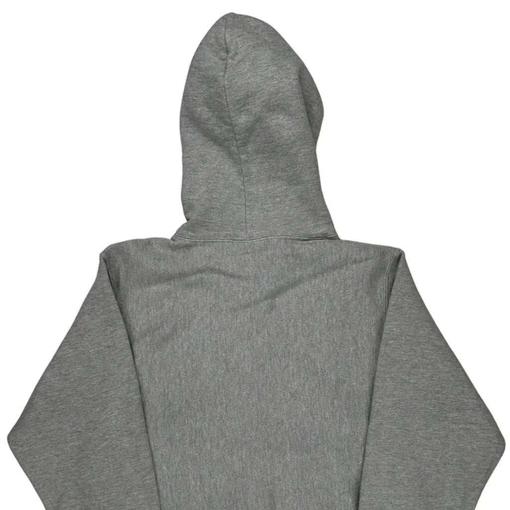 Reverse Weave Champion Hoodie - Small Gray Cotton