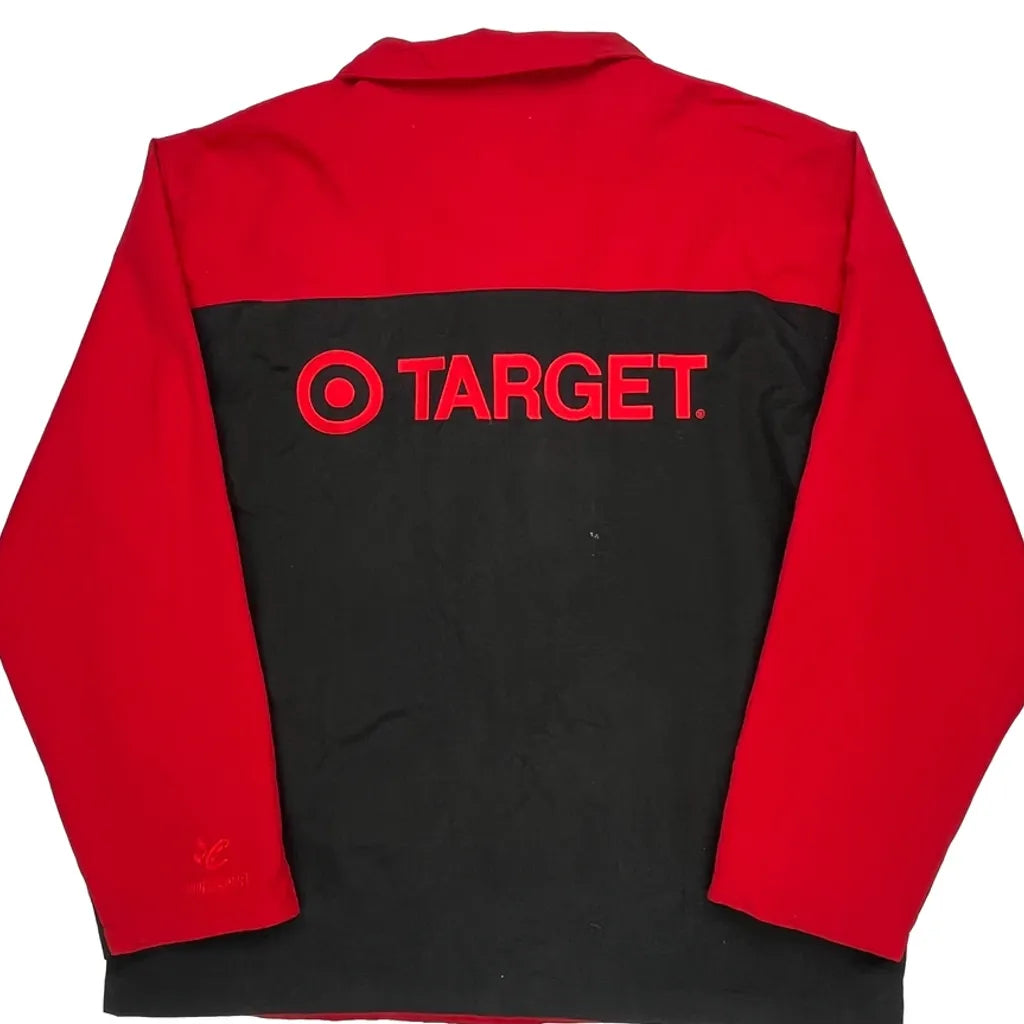 Target Racing Team Chase Authentics Nascar Jacket - Large Red Nylon