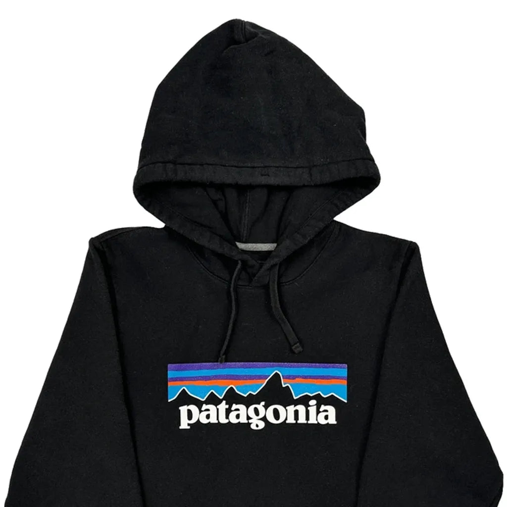 Patagonia Hoodie - XS Black Cotton