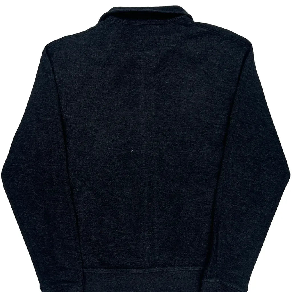 Polo By Ralph Lauren Zip Up - Small Navy Cotton Blend