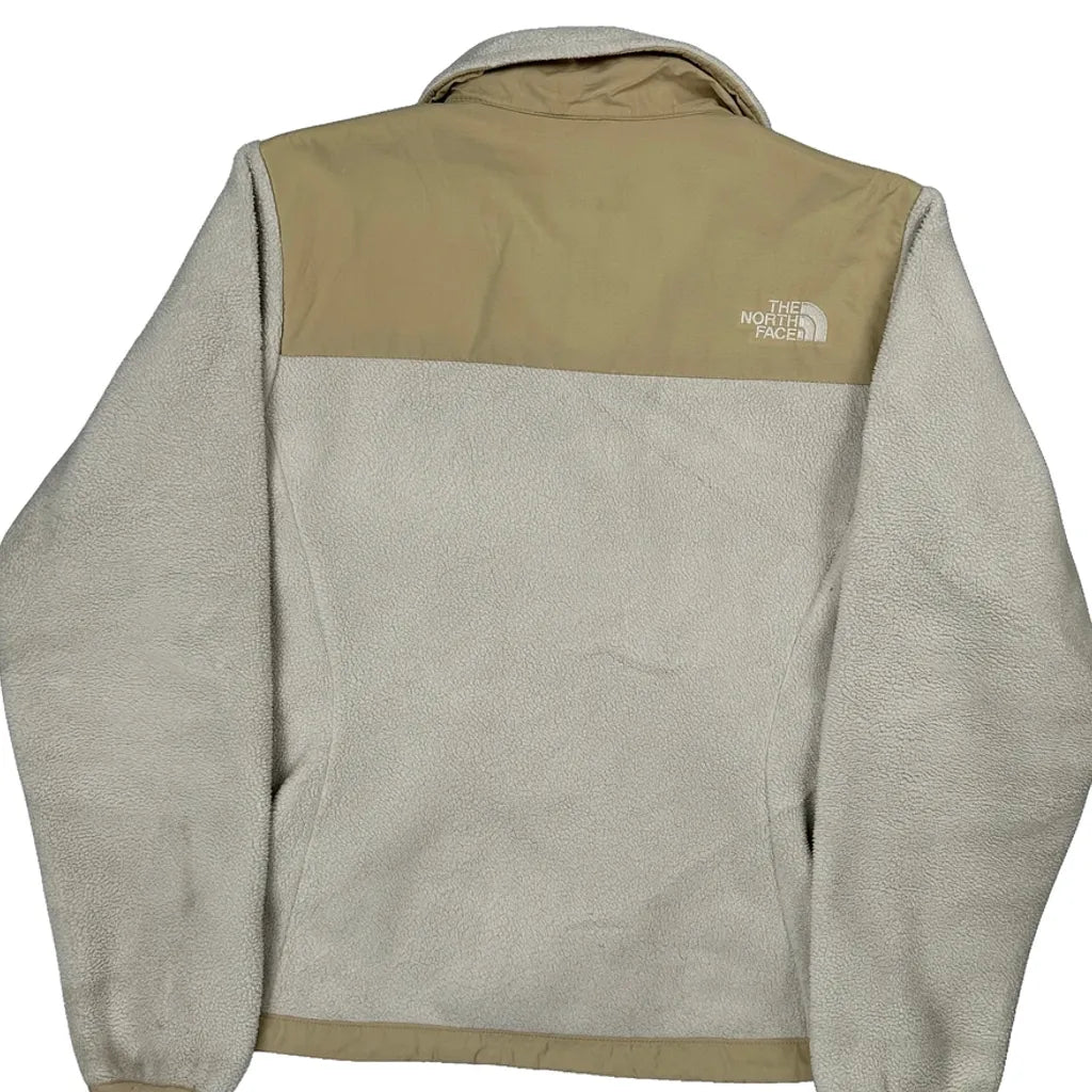 The North Face Denali Fleece Jacket - Small Beige Polyester