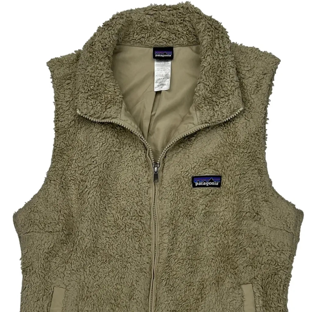 Patagonia Fleece Vest - Medium Beige Polyester