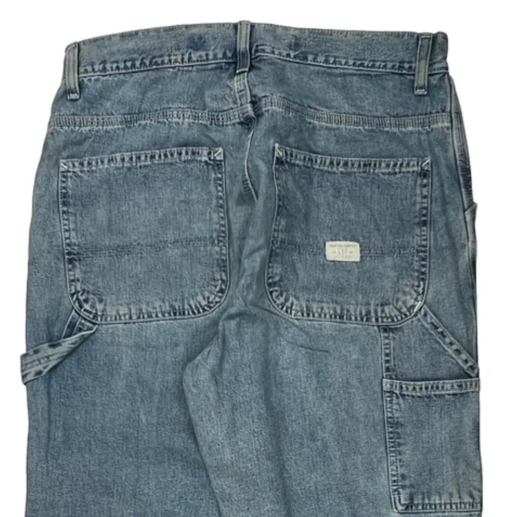 Gap Carpenter Pants - 33W 30L Blue Cotton
