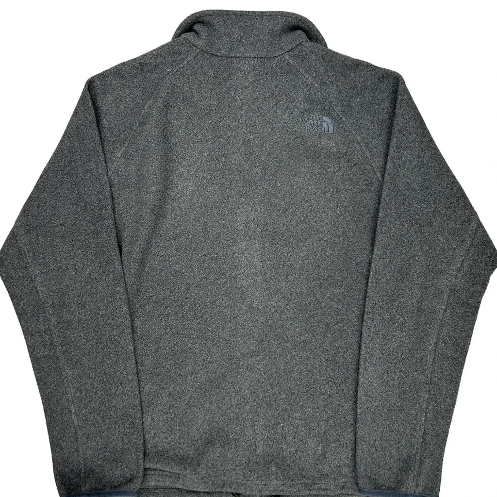 The North Face Fleece Jacket - Large Gray Polyester