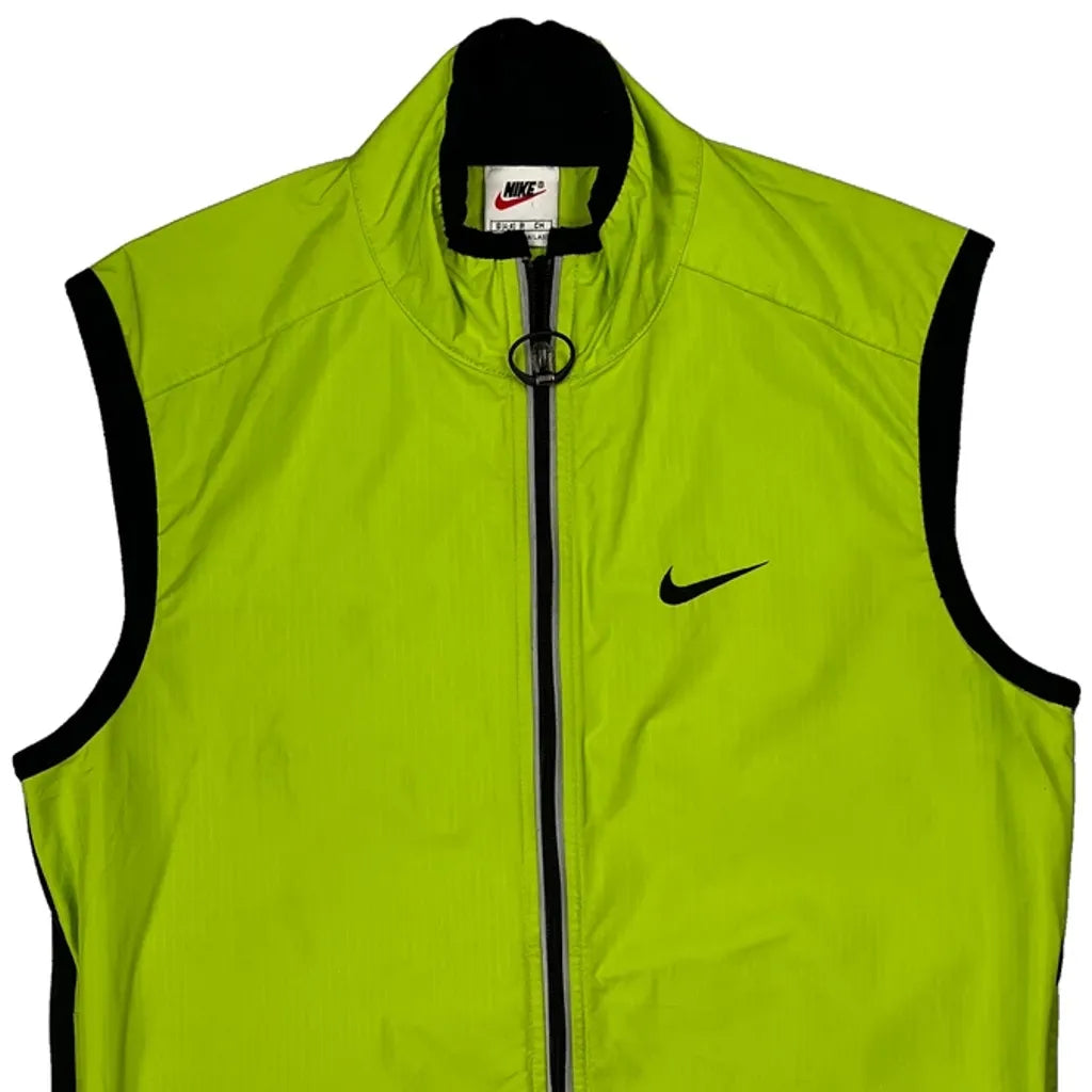 Nike Vest - Small Green Polyester