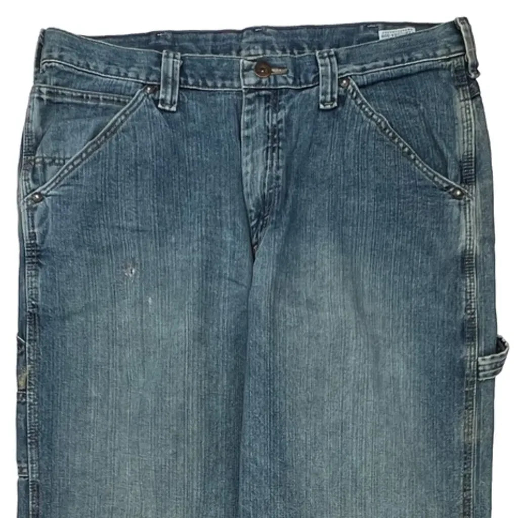 Wrangler Carpenter Jeans - 36W 32L Blue Cotton