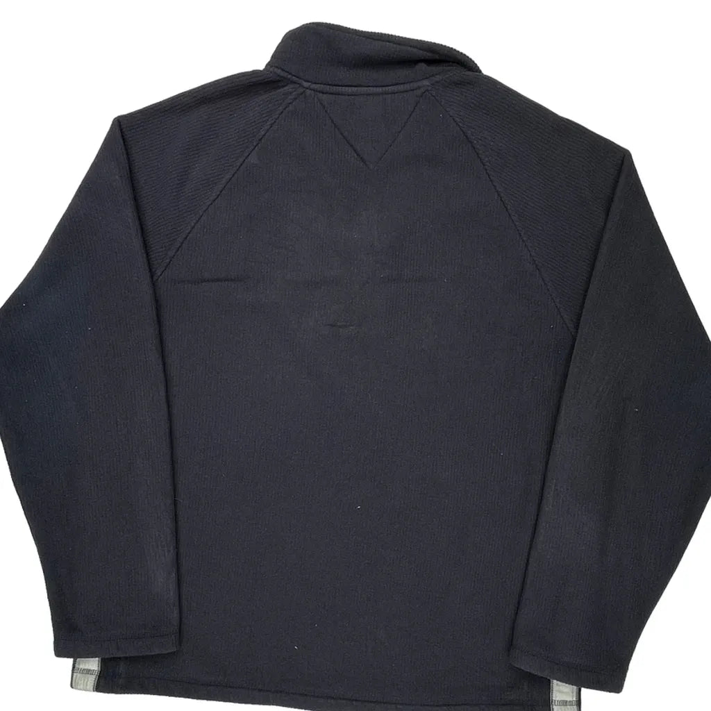 Tommy Hilfiger 1/4 Zip - Large Navy Cotton