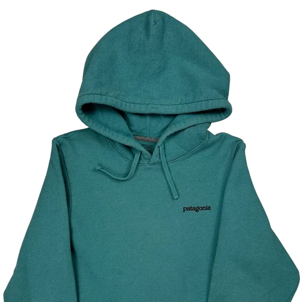 Patagonia Hoodie - XS Green Cotton