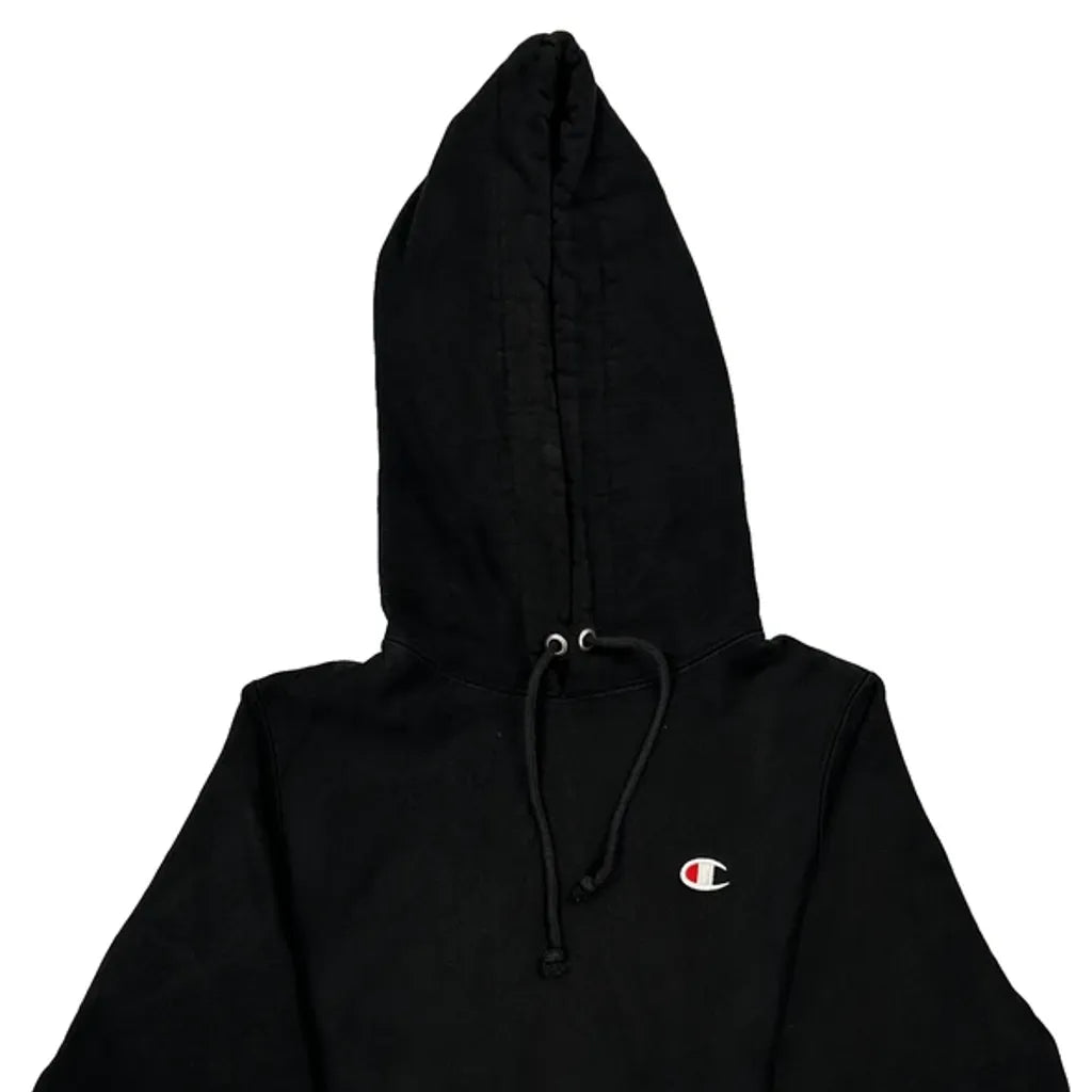 Reverse Weave Champion Hoodie - XS Black Cotton