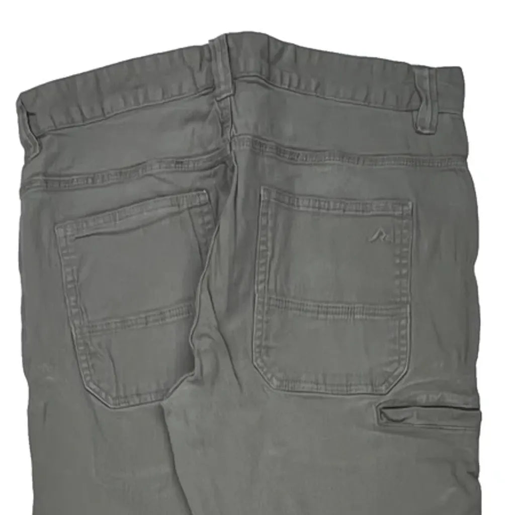 Ridge Cut Carpenter Pants - 34W 30L Gray Cotton