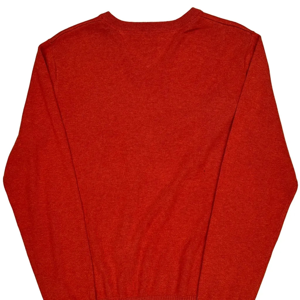 Tommy Hilfiger Sweater - Medium Red Cotton