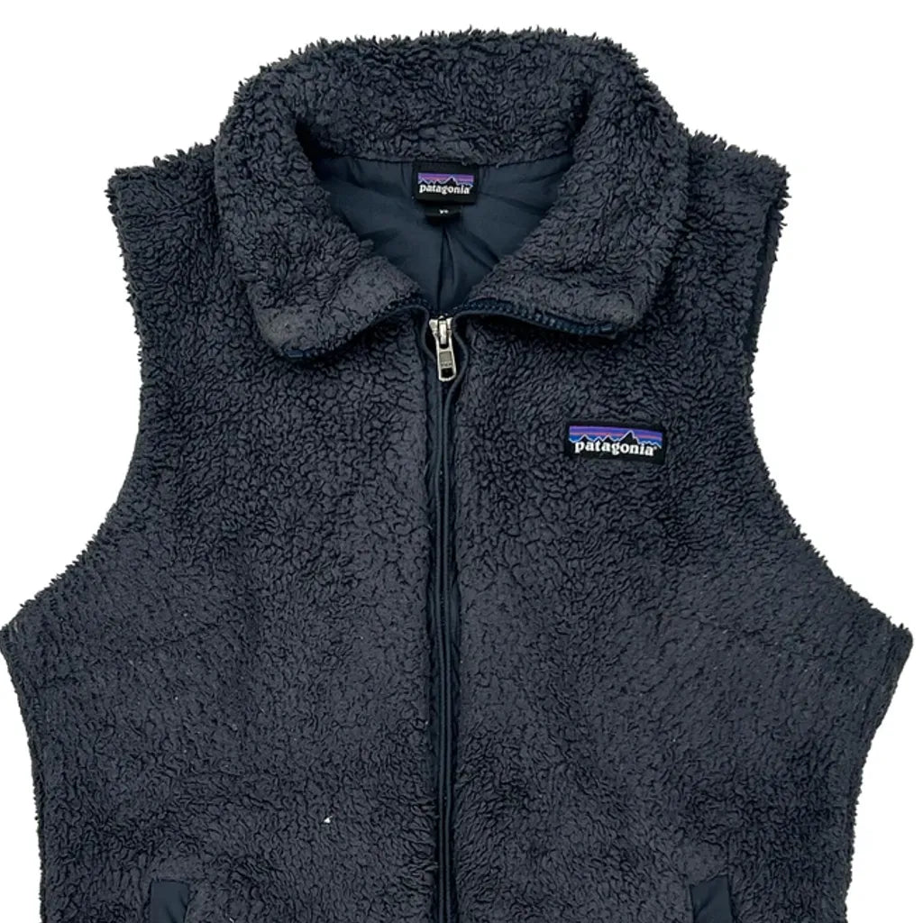 Patagonia Fleece Vest - XS Gray Polyester