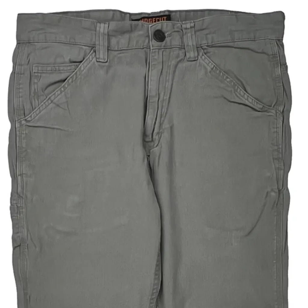 Ridge Cut Carpenter Pants - 34W 30L Gray Cotton