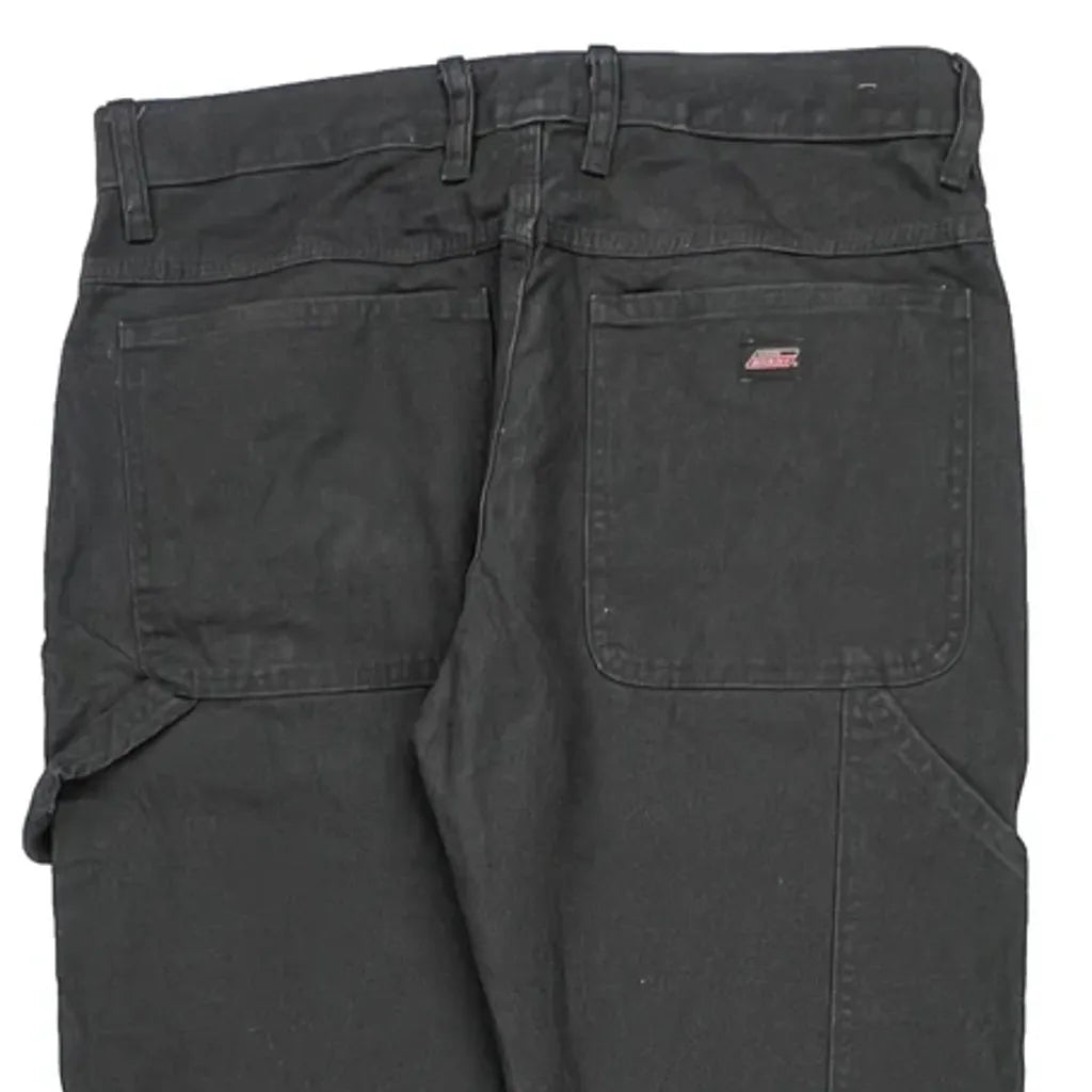 Dickies Carpenter Pants - 33W 32L Black Cotton