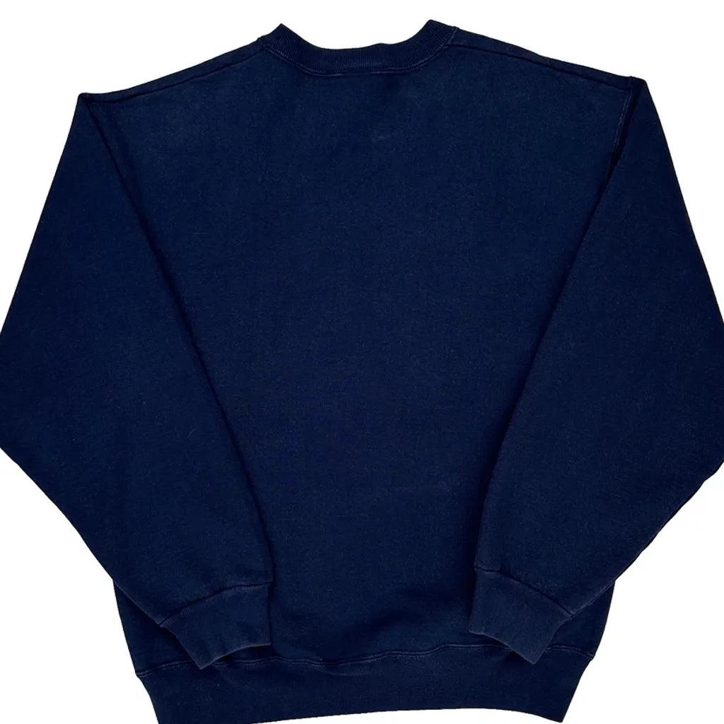 Acme Clothing Graphic Sweatshirt - Medium Navy Cotton