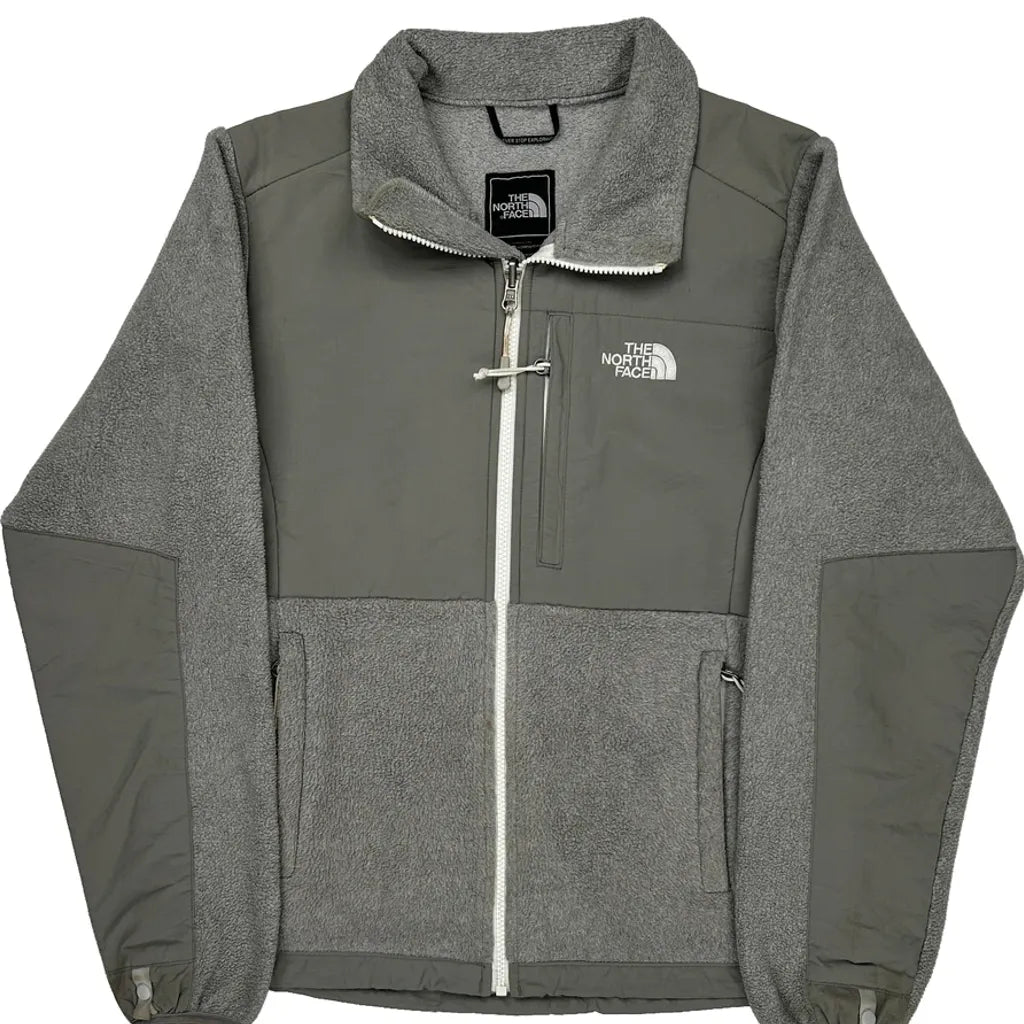 Denali The North Face Fleece Jacket - Medium Gray Polyester