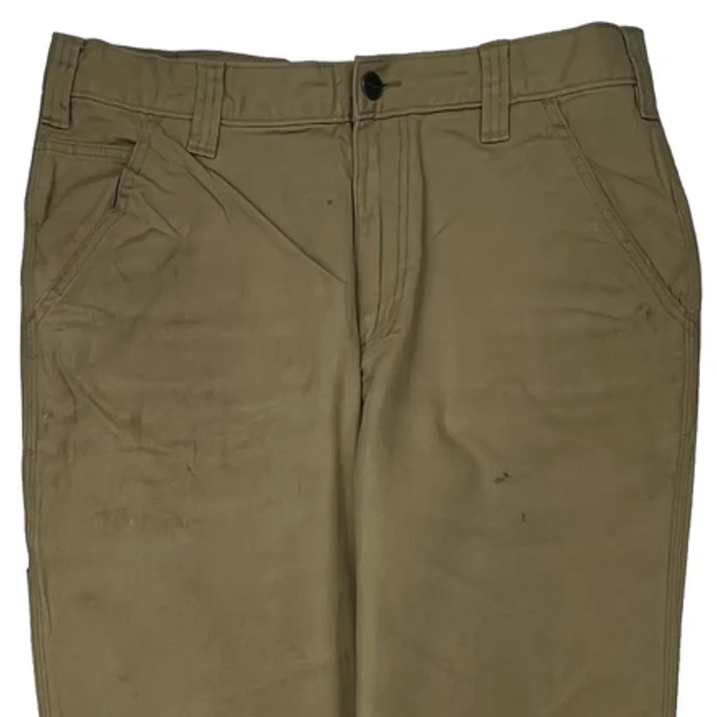 Carhartt Carpenter Pants - 32W 33L Khaki Cotton