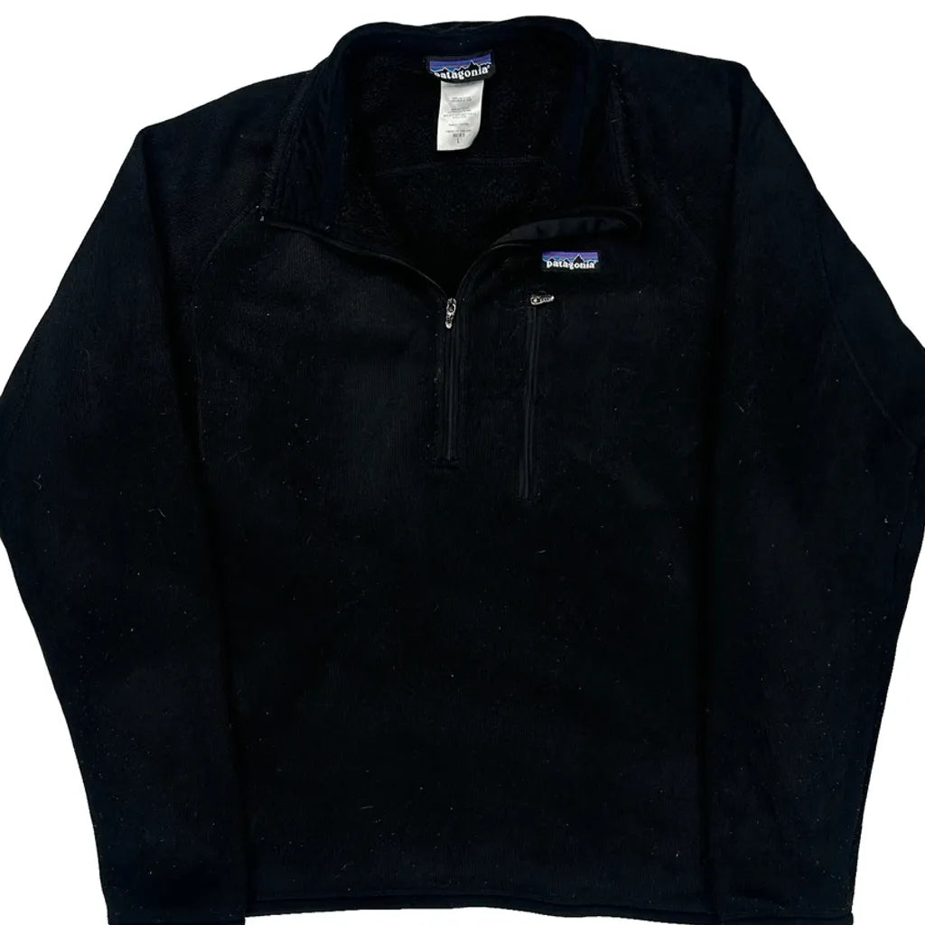 Patagonia Fleece - Large Black Polyester