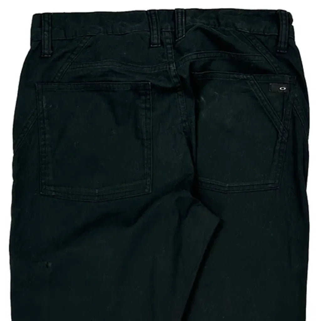 Oakley Slim Pants - 30W 32L Black Cotton