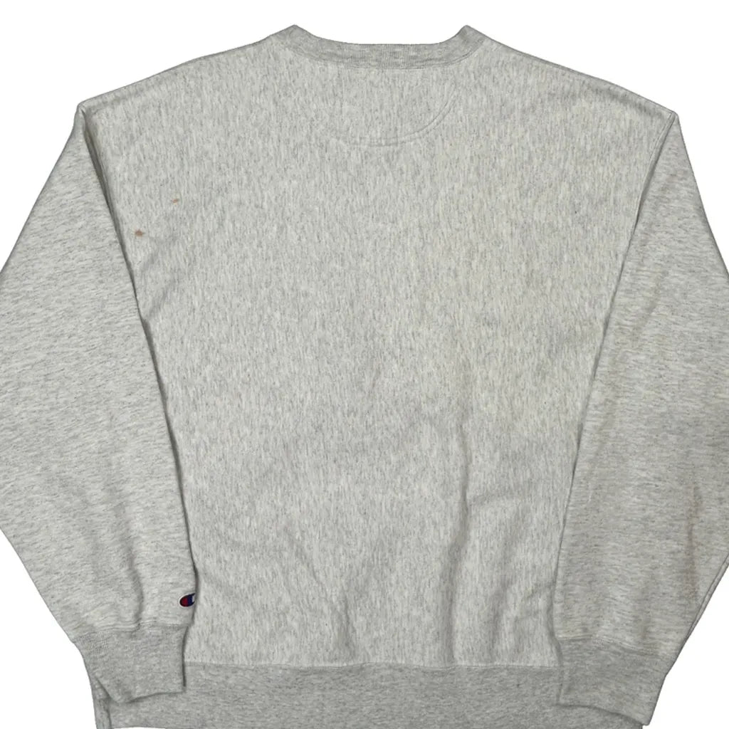 Reverse Weave Champion Dickinson Sweatshirt - XL Gray Cotton Blend