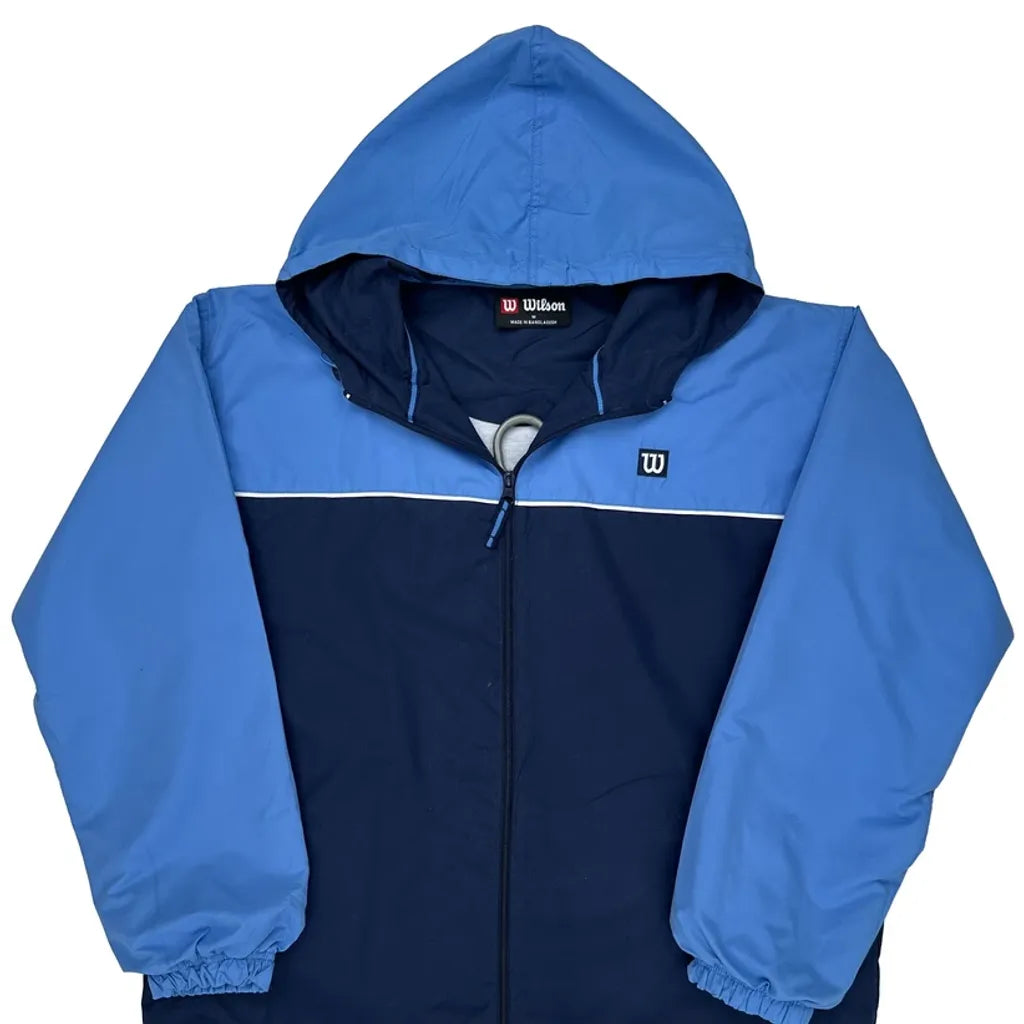 Wilson Windbreaker - Medium Blue Polyester